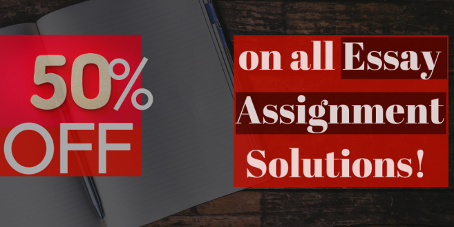 50% Off on Essay Help