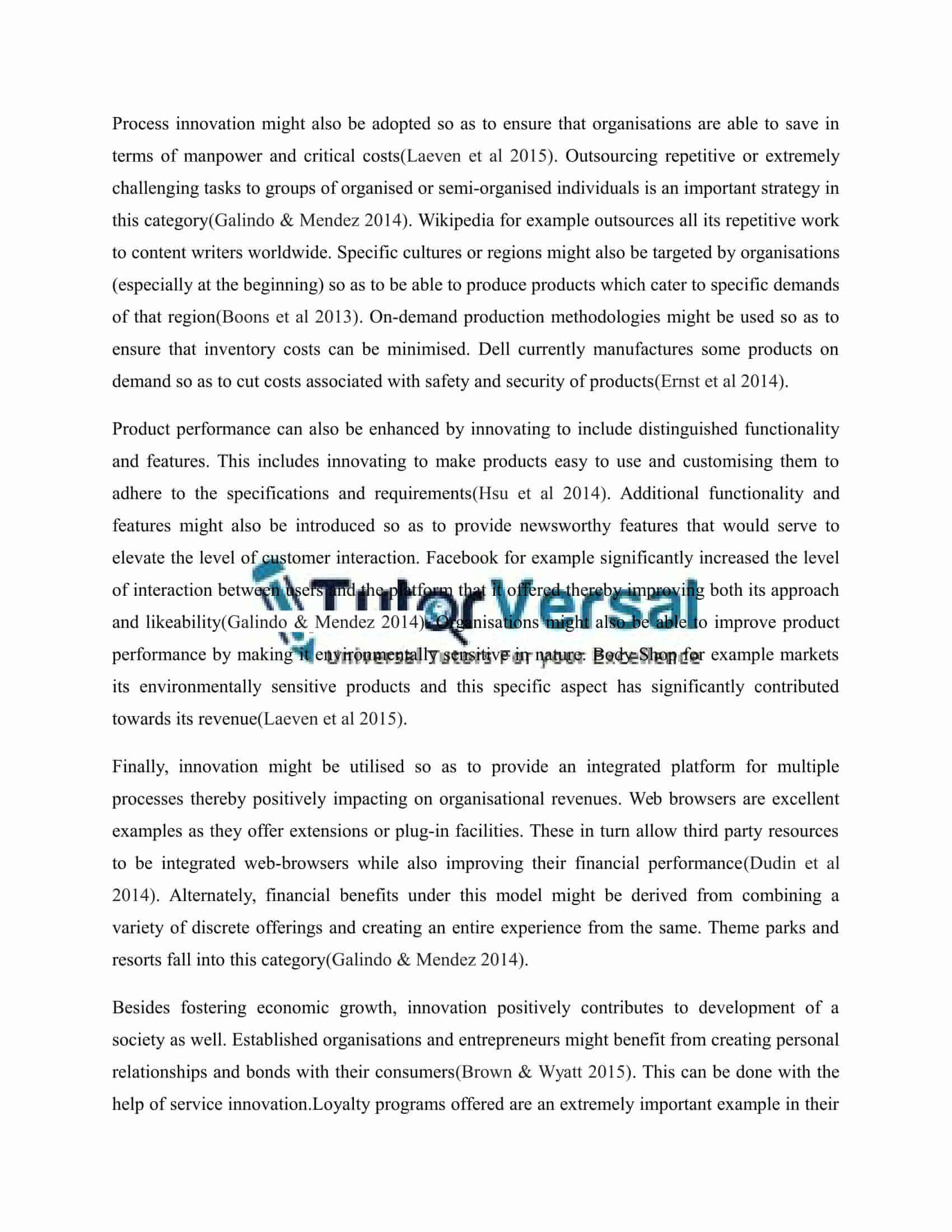 essay assignment sample