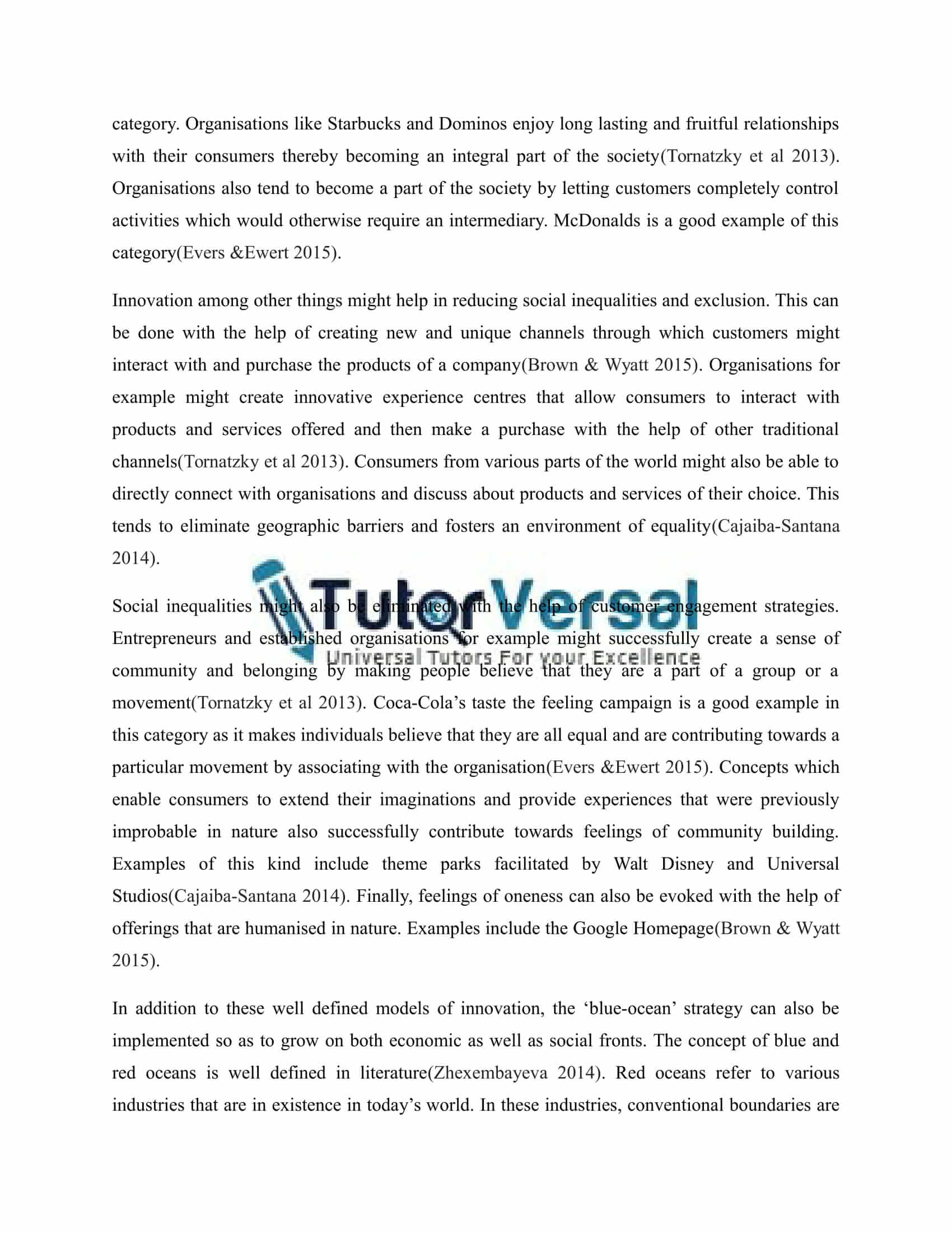 essay assignment sample