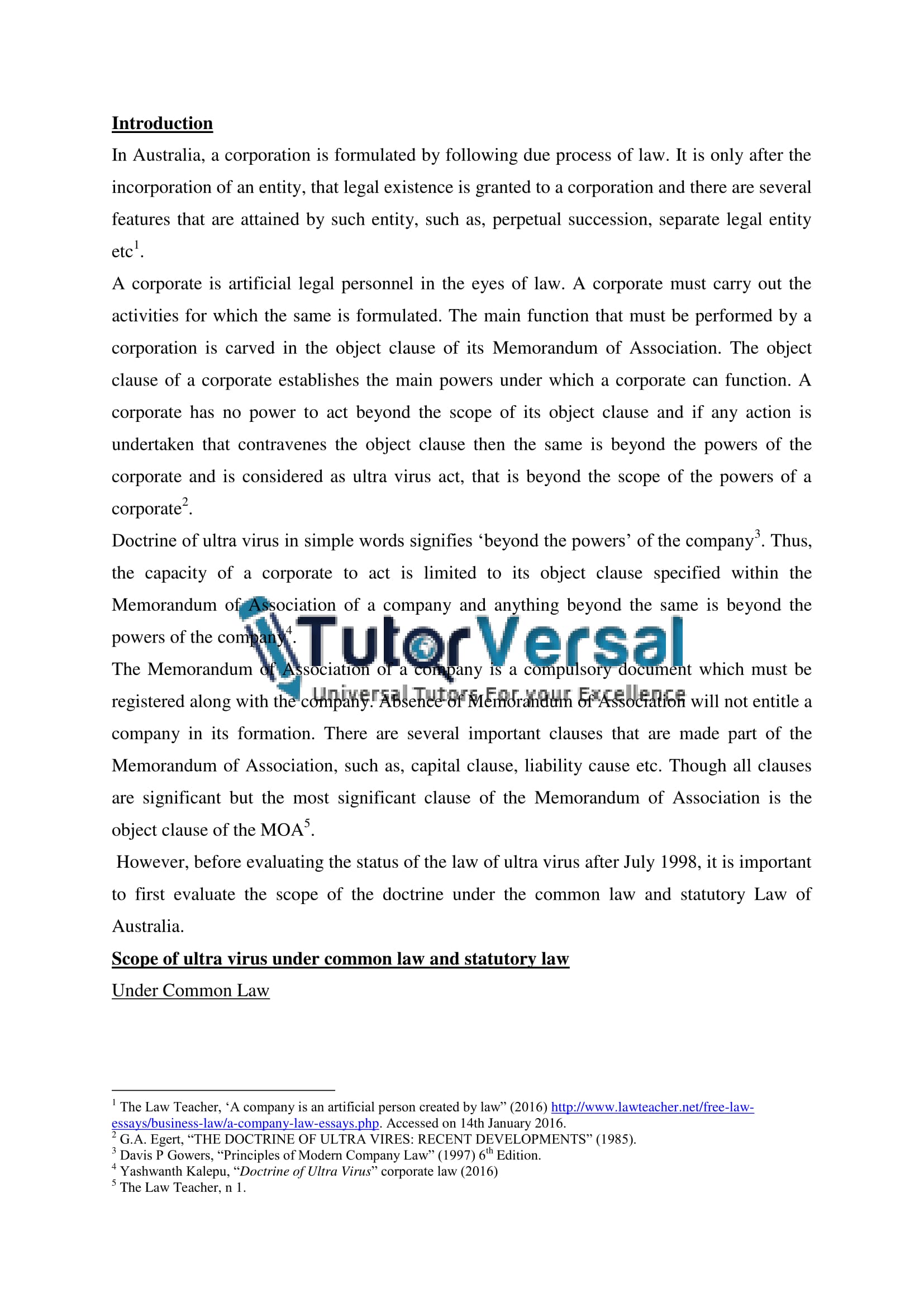 Intellectual Property Law Assignment Help