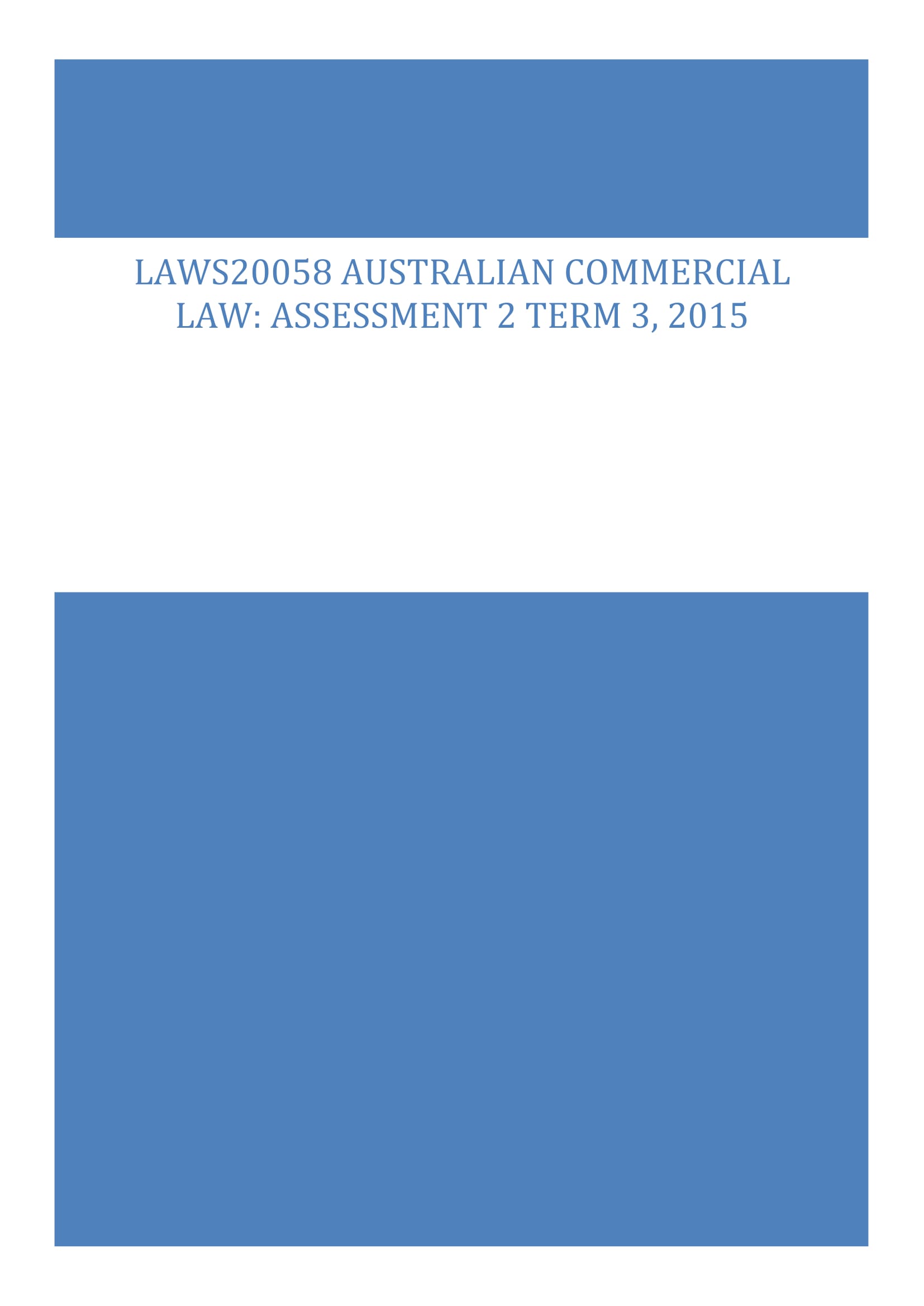 Intellectual Property Law Assignment Help